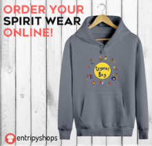 A hoodie with the Crystal Bay logo on it.